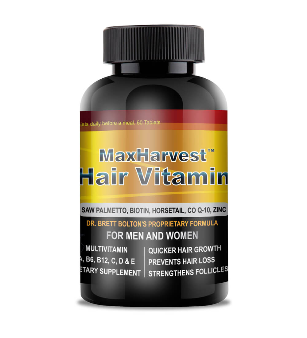 Dr Brett Bolton S Proprietary Hair Vitamin Formula For Men And